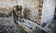 An aerial reconnaissance man of the 148th separate artillery brigade of the Ukrainian Air...
