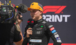 Oscar Piastri of Australia is driving the (81) McLaren F1 Team MCL38 Mercedes during the S...