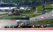 The drivers are starting during the Sprint race at the Formula 1 Qatar Airways Austrian Gr...