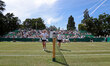 They are changing the ball girls during the Boodles Tennis Tournament in Stoke Poges, Surr...