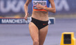 Elise Thorner is competing in the 3000m steeplechase during the Microplus UK Athletics Cha...
