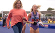 Sally Gunnell and Jemma Reekie are participating in the Microplus UK Athletics Championshi...