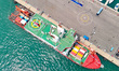 The polar expedition icebreaker Xuelong 2 is docking at Qingdao Olympic Sailing Center pie...
