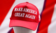 'Make America Great Again' cap is seen in front of Trump Tower building a day after the fo...