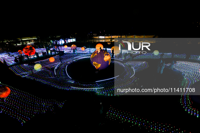 Galaxy Themed Playground In Bandung