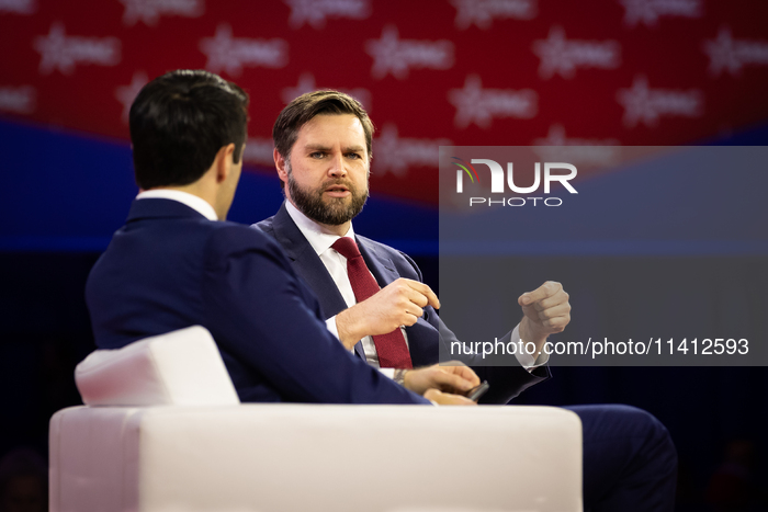 J.D. Vance speaks at CPAC