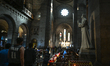 PARIS, FRANCE - JULY 16:   Interior view of the Sacre-Coeur Basilica, on July 16, 2024, i...