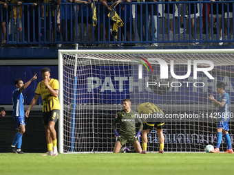 Alexander Meyer, goalkeeper of Borussia Dortmund, is in action during the BVB Dortmund's Asia Tour Pre-Season 2024 between BG Pathum United... by Vachira Vachira/NurPhoto