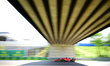 Charles Leclerc of Scuderia Ferrari is driving his single-seater during the race of the Hu...