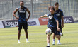 Mario Rui of Napoli is participating in day 2 of the preseason training camp of SSC Napoli...