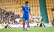 Mohamed El Hankouri of FC Magdeburg is on the ball during the pre-season friendly match be...