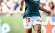 AS Monaco player Felix Lemarechal is playing during the match Feyenoord vs. Monaco (friend...