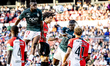 AS Monaco player Wilfried Singo is playing during the match Feyenoord vs. Monaco (friendly...