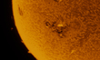 (EDITOR'S NOTE: This image was captured with an H-Alpha solar telescope and is the result...