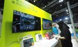 Visitors are experiencing a ''defibrillator'' at the 30th China International Medical Inst...