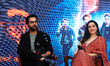 Rajkumar Rao and Shraddha Kapoor are addressing a press conference during the promotions o...