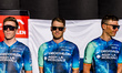 Sam Bennett is presenting during a team presentation in Wroclaw, Poland, on August 11, 202...