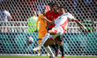 Amir Richardson of the Morocco team is playing during the Men's Bronze Medal Match - Match...