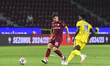 Jordan Gele and Andrei Artean are in action during CFR Cluj vs. Unirea Slobozia, Superliga...