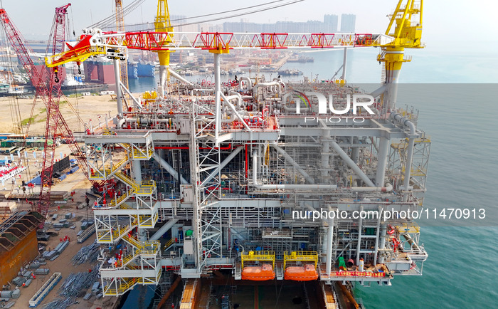 International Offshore Oil And Gas Platform