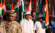 Jammu and Kashmir Lieutenant Governor Manoj Sinha is participating in the Tiranga Rally ah...
