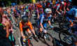 People are watching the riders passing by during the first kilometers of Le Tour de France...