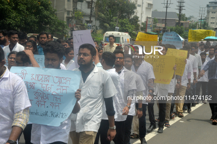 Protest Rally Of Doctors And Medical Staffs