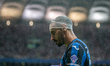 Atalanta BC player Davide Zappacosta is leaving the pitch after a substitution during the...