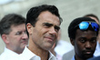EU Ministers' visit to Elaionas, Athens, Open-structured Refugee Hospitality Center.  in A...