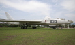 Citizens, tourists, and children are viewing 12 aircraft at the Chang'an Campus of Northwe...