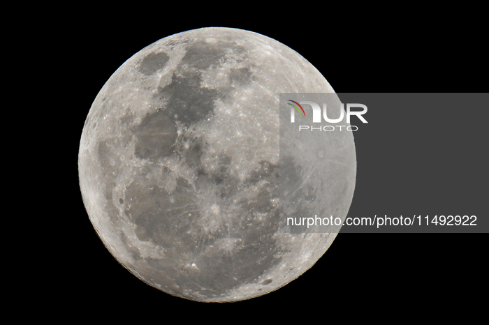 Supermoon In Australia