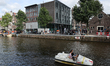 A view of the Anne Frank House in Amsterdam, Netherlands on August 21, 2024. 