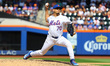 New York Mets relief pitcher Jose Butto #70 throws during the eighth inning of the basebal...