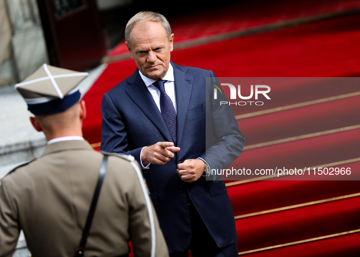 Prime Minister Of The Republic Of India Narendra Modi In Warsaw