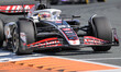 Kevin Magnussen of Denmark drives the (20) Haas F1 VF-23 Ferrari on track during the race...