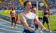 Karsten Warholm of Norway competes in Men's 400 metres hurdles during the Diamond League S...