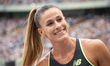 Natalia Kaczmarek of Poland competes in the Women's 400 meters during the Diamond League S...