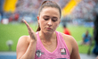Marie-Therese Obst of Norway competes in Women's Javelin Throw during the Diamond League S...