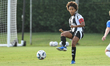 Sara Gama of Juventus Women participates in a test match between Juventus FC and Freedom F...