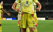 Dusan Vlahovic of Juventus F.C. celebrates after scoring the goal of 0-3 during the 2nd da...