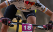 Luisa Daubermann of Germany participates in the UCI Mountain Bike World Championships Wome...