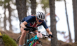 Haley Batten of the USA competes in the UCI Mountain Bike World Championships Women in Pal...