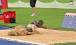 Hugues Fabrice Zango (BUR) competes in the Men's Triple Jump during the IAAF Wanda Diamond...
