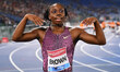 Brittany Brown (USA) competes in the 200m Women during the IAAF Wanda Diamond League: Gold...
