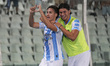 Andrea Ferraris of Delfino Pescara 1936 and Brando Moruzzi celebrate the first goal of Del...