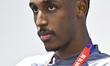 United Arab Emirates national team player Khalifa Al Hammadi attends a press conference at...