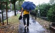 A view of roads and cars submerged during the storm and flooding of Ponte Lambro in Milan,...