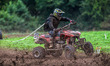 Ethan Williams (57) competes in the Quad Class during the ACU British Upright Championship...