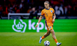 Netherlands midfielder Xavi Simons plays during the match between the Netherlands and Germ...