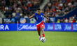 USA's Caleb Wiley is seen during the friendly soccer match between the United States Men's...